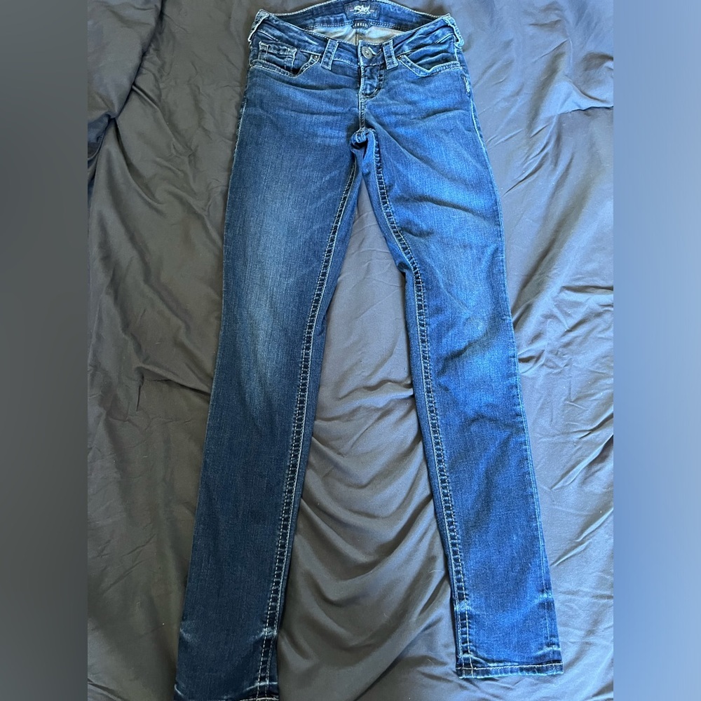 - Berkley Silver skinny  jeans size 24